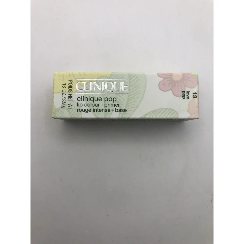 Clinique Pop Lip Colour + Primer 0.13oz/3.9g #13 Love Pop- New In box